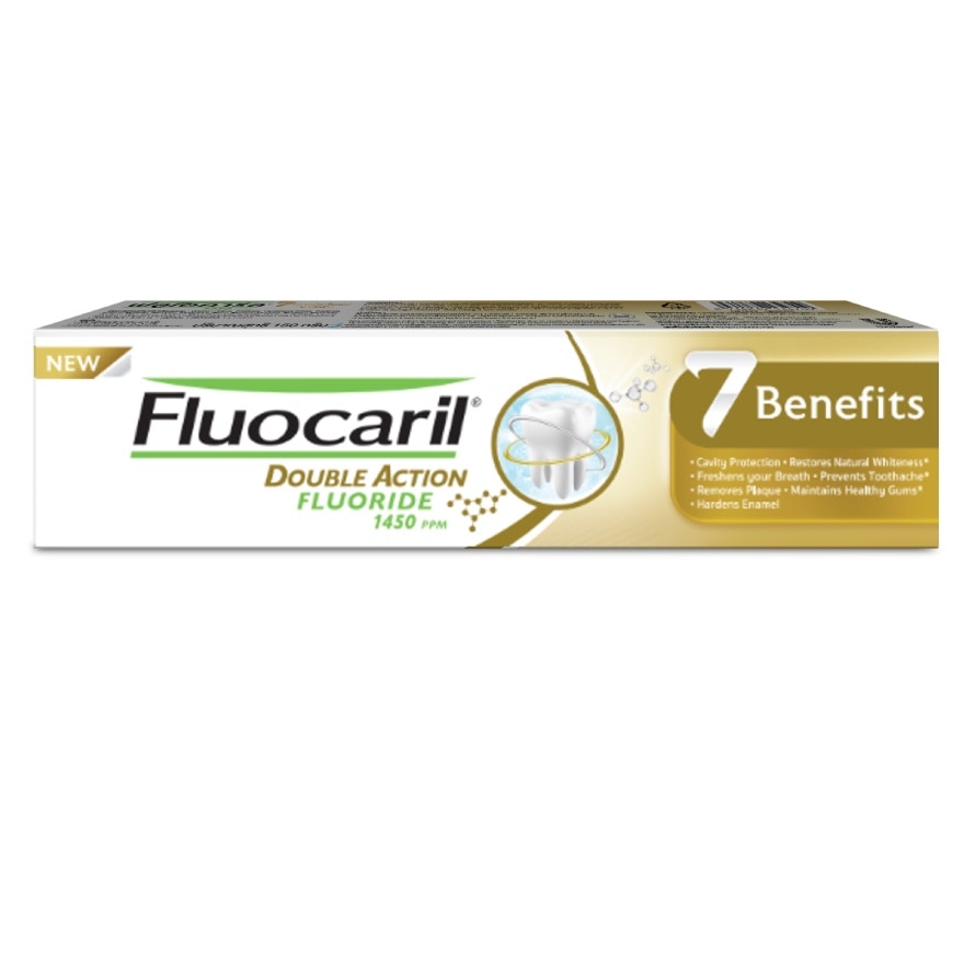 Fluocaril Toothpaste 7 Benefits 60 G. image