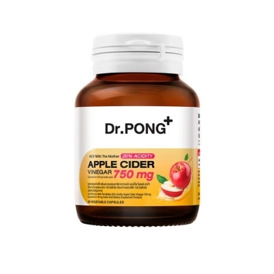 Dr.pong - ดร.พงศ์ แอปเปิ้ลไซเดอร์ 30 แคปซูล image