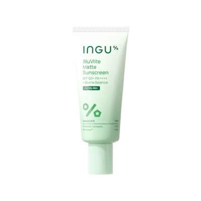 INGU - INGU BluVlite Matte Sunscreen SPF50+ PA++++ +Biome Balance 50g. image