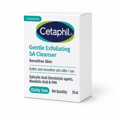Cetaphil - เซตาฟิล เจนเทิล เอ็กซ์ฟอลิเอทติ้ง เอสเอ คลีนเซอร์ 29 มล. image