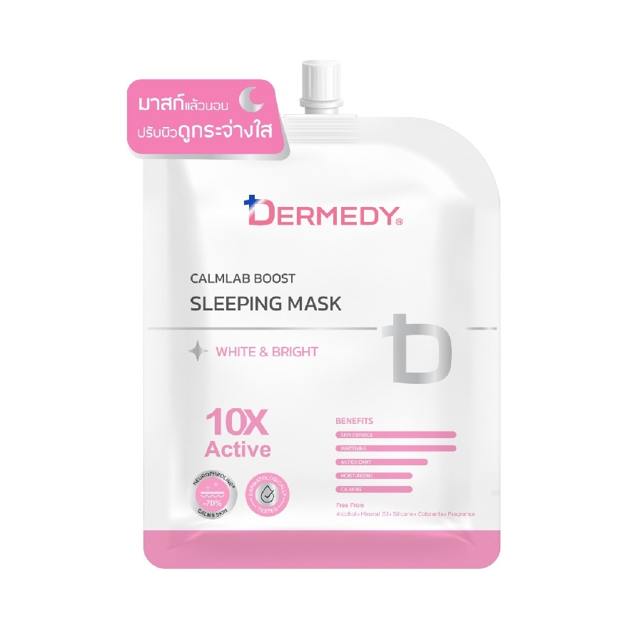 Dermedy Sleeping Mask Calmlab White Bright Boost 25 G. image