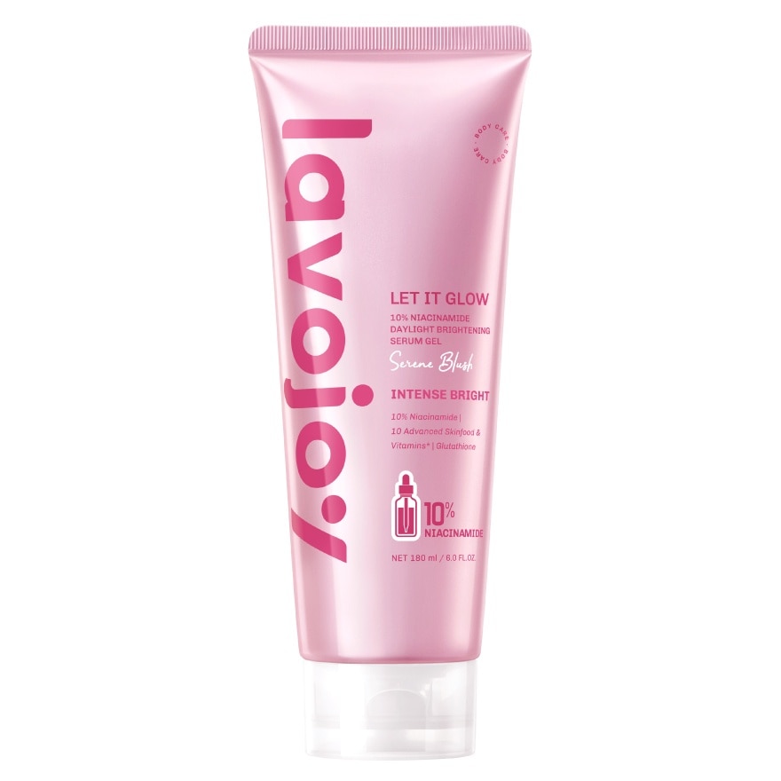 Lavojoy Let It Glow 10 Niacinamide Brightening Serum Gel 180 Ml. image