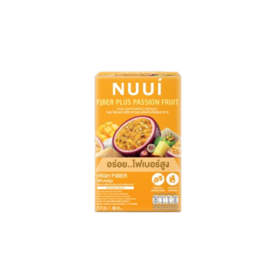NUUI - หนุยไฟเบอร์ พลัส เสาวรส 17กรัมX6 ซอง image