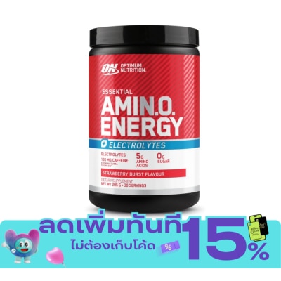 Optimum Nutrition Optimum Nutrition Amino Energy Electrolytes Strawberry 285 g. image