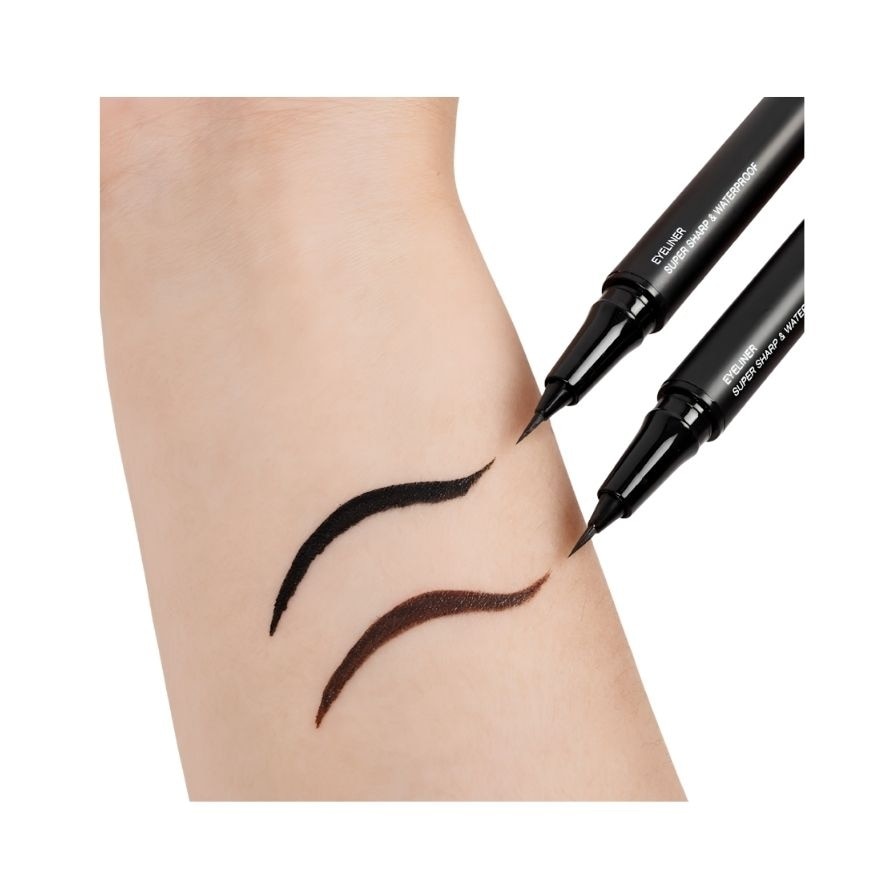 Kathy Amrez Super Sharp Waterproof Eyeliner 0.6g. 01 Matte Black image