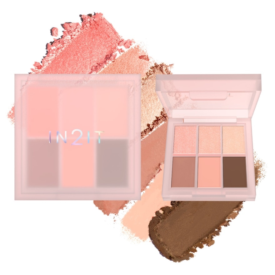 In2It MoodMatch Eye Palette 4g. 01 Warm Mood image