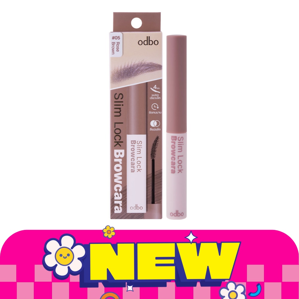 Odbo Slim Lock Browcara 3.5g. 05 Rose Brown image