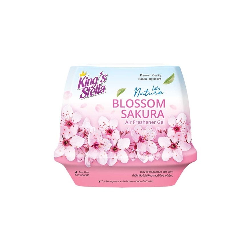 King's Stella Into Nature Freshener Gel 180g.x2 Blossom Sakura image