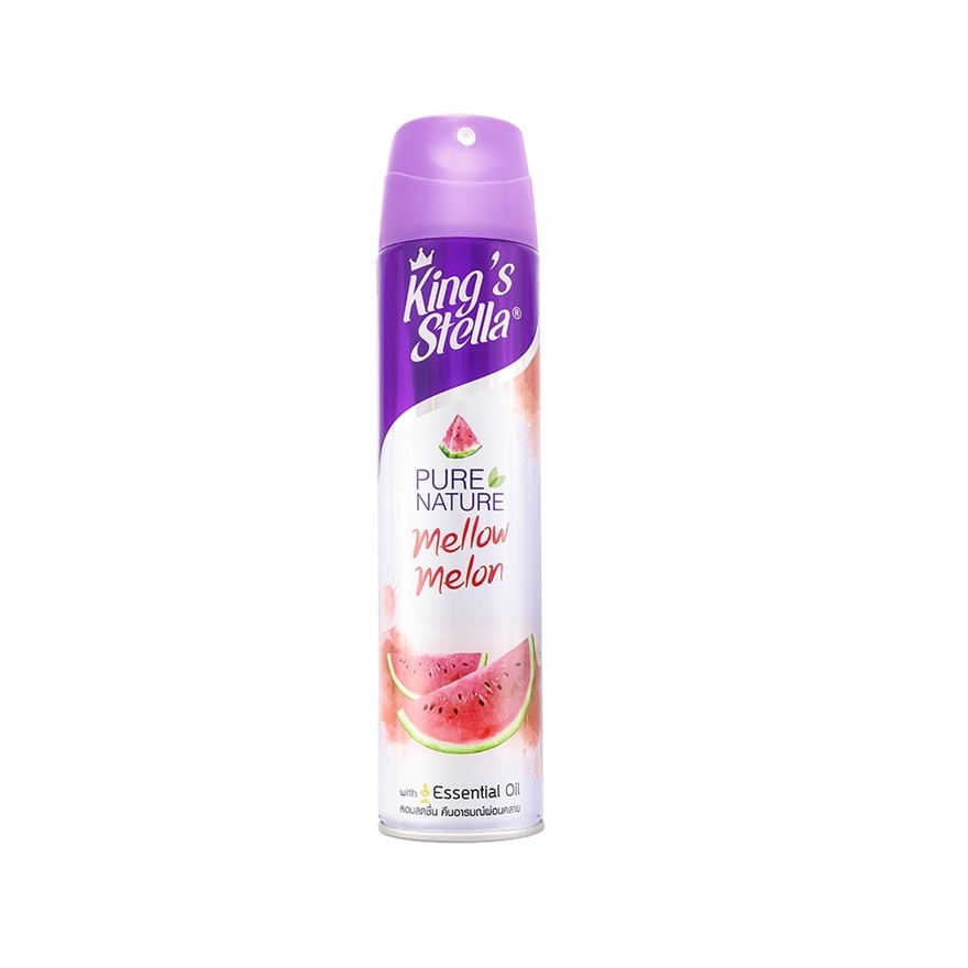 King's Stella Pure Nature Air Freshener Spray 300ml. Mellow Melon image