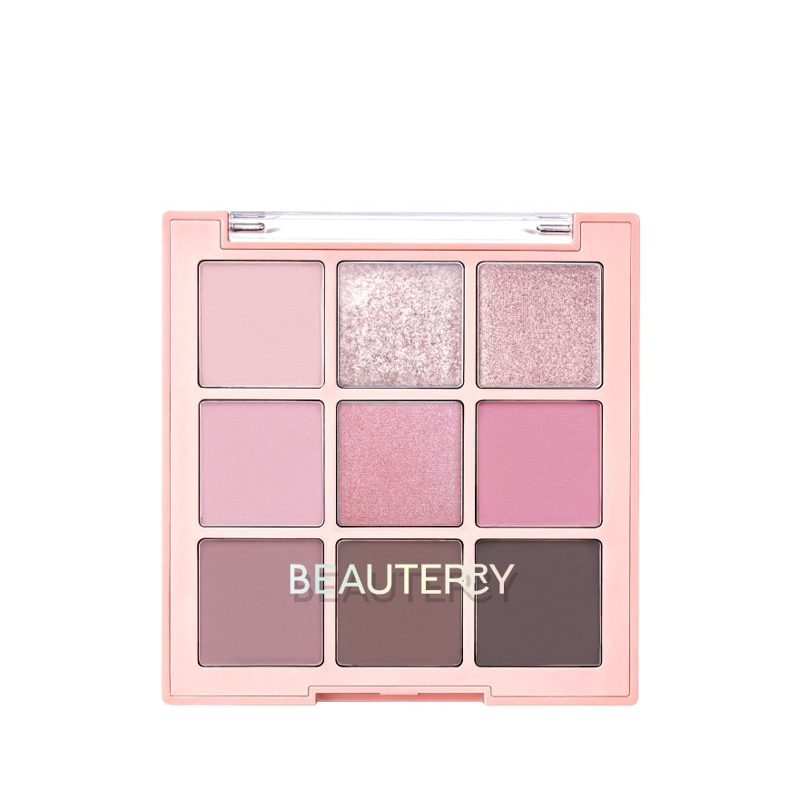 Beauterry My Home All Look Everyday Eye Palette 8.1g. 01 Cool Berry image