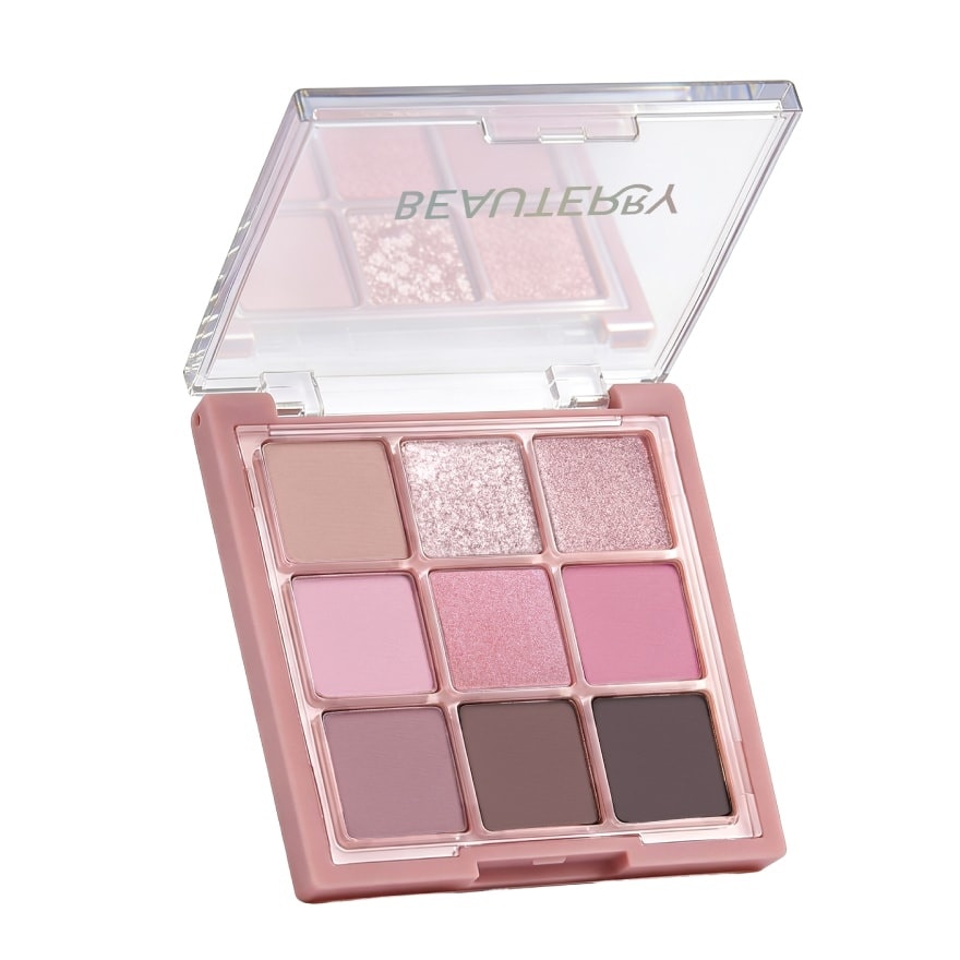 Beauterry My Home All Look Everyday Eye Palette 8.1g. 01 Cool Berry image