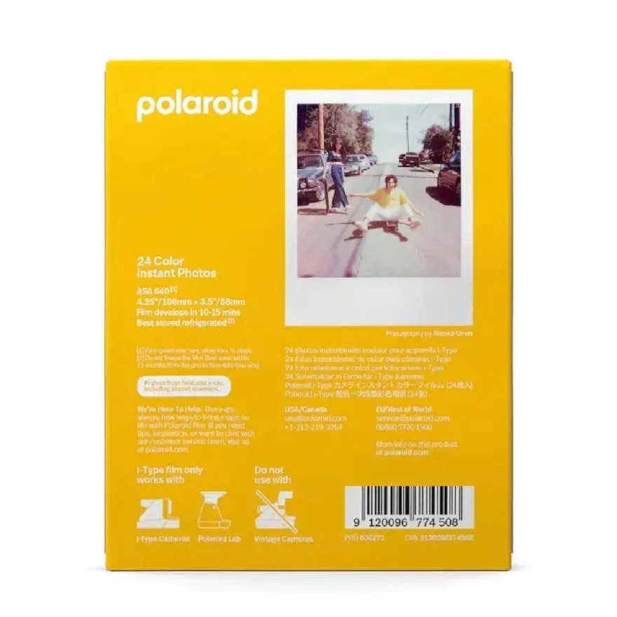 โพลารอยด์ คัลเลอร์ ฟิล์ม ฟอร์ ไอ-ไทป์ ทริปเปิล แพ็ก image