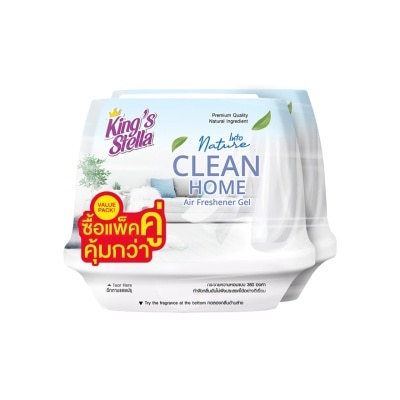 King's Stella - King's Stella Into Nature Freshener Gel 180g.x2 Clean Home image