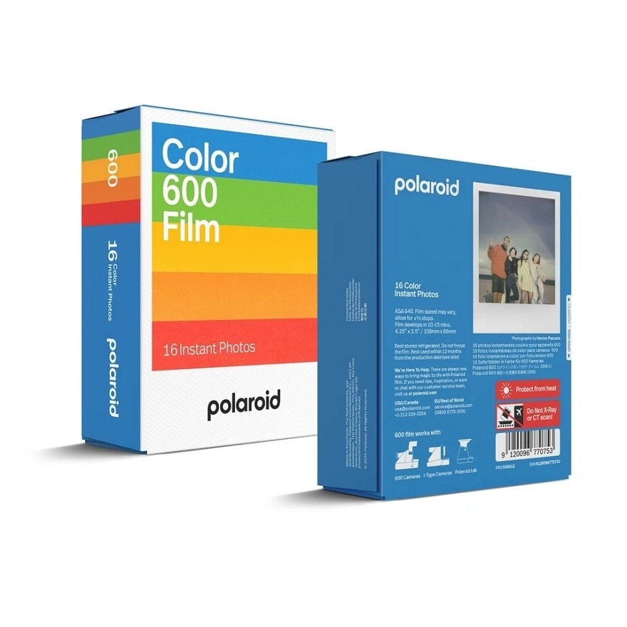 โพลารอยด์ คัลเลอร์ ฟิล์ม ฟอร์ 600 ดับเบิล แพ็ก image