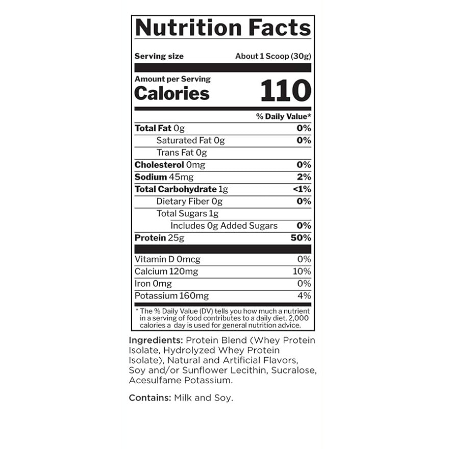 Rule1 Protein Whey Isolate Vanilla Cream 448 g. image