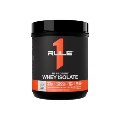 Rule1 - Rule1 Protein Whey Isolate Vanilla Cream 448 g. image