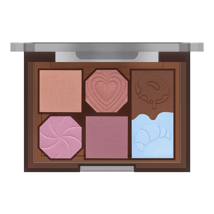 Cosluxe Browntopia Eye Palette 5.7g. 05 Jam Toast image