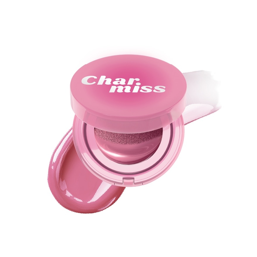 ชาร์มิส จูซี่ชีค คุชชั่น บลัช SPF15 PA+++ 3.5ก. 02 โรส มู้ด image