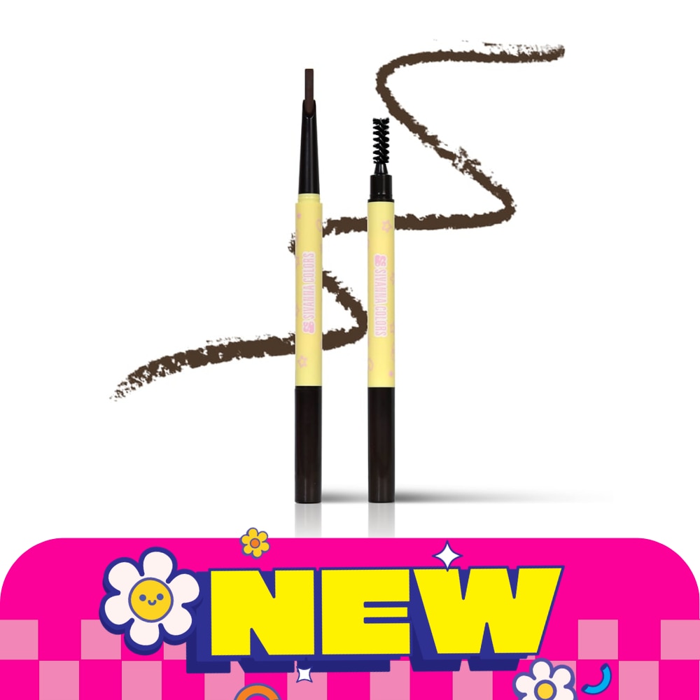 ซีเวนน่า คัลเลอร์ส แฟลท ทิป อายบราว 0.28ก. 02 ดาร์ก บราวน์ image