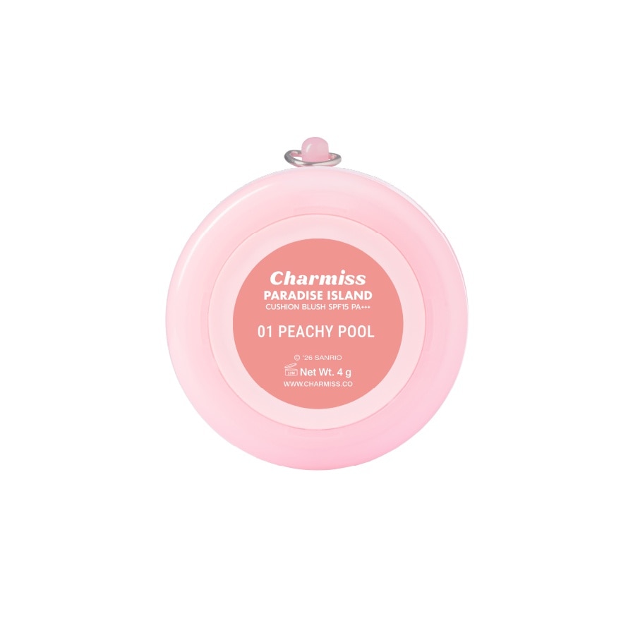 Charmiss Paradise Island Cushion Blush SPF15 PA+++ 4g. 01 Peachy Pool image