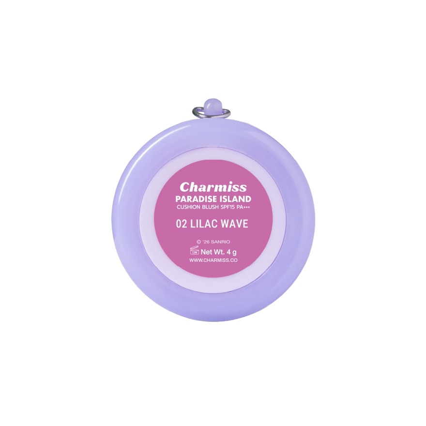 Charmiss Paradise Island Cushion Blush SPF15 PA+++ 4g. 02 Lilac Wave image