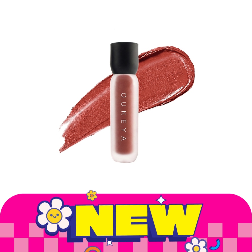 โอกิยะ ฮอต คิส ลิป แมตต์ 2.5ก. 09 ดัสตี้ บริก ออเรนจ์ เรด image