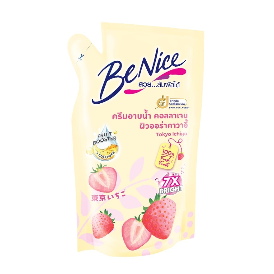 BeNice Shower Cream Tokyo Ichigo 400 Ml. (Refill) image