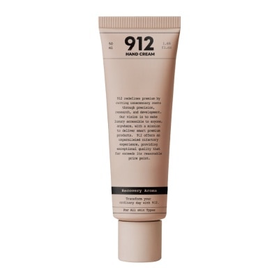 912 912 เพอร์ฟูมด์ แฮนด์ ครีม 50มล. รีคัฟเวอรี อะโรมา image