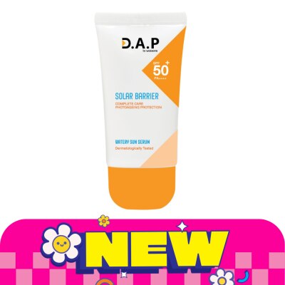 Dermaction Plus by Watsons D.A.P by Watsons Solar Barrier Watery Sun Serum SPF50+ PA++++ 40ml. image