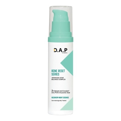 Dermaction Plus by Watsons - ดี เอ พี บาย วัตสัน แอคเน่ รีเซ็ต ซีรีส์ รีคัฟเวอรี่ ไนท์ เอสเซ้นส์ 40มล. image