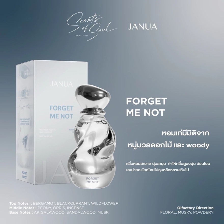 แจนยัวร์ เพอร์ฟูม x แบมแบม 30มล. ฟอร์เก็ต มีน็อต image