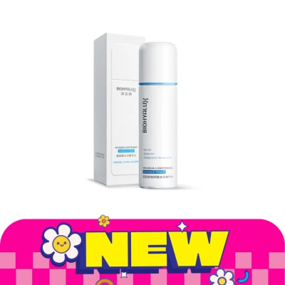 Biohyalux ไบโอไฮยาลักส์ เอชเอ อควา ไลท์เทนนิ่ง เอสเซนส์ โทนเนอร์ 120 มล. image