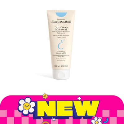 Embryolisse เอ็มบริโอลิสส์ โฟมมิ่ง ครีม มิลค์ โฟมล้างหน้าเนื้อครีมเข้มข้น 200 มล. image