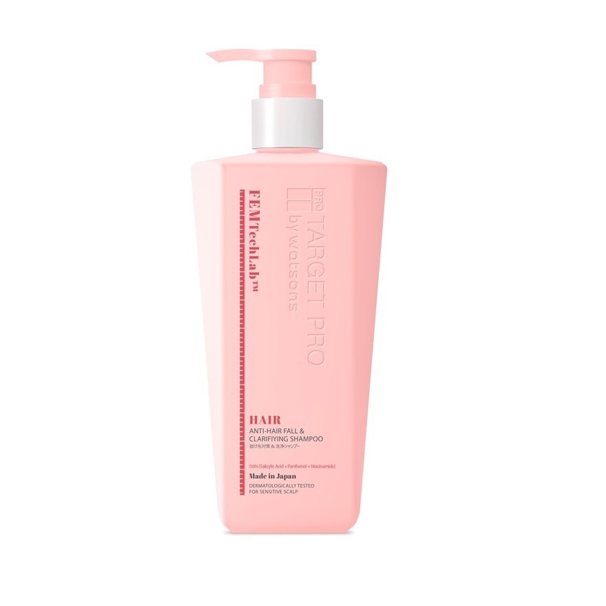 Target Pro by Watsons FEMTechLab Hair Anti Hair Fall Clarifying Shampoo270ml image