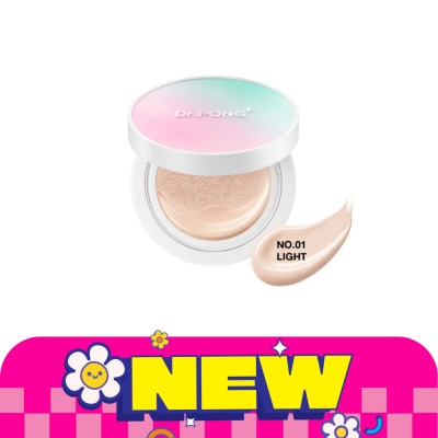 Dr.pong ดร.พงศ์ แมตต์ โปร แอคเน่ เอช ลองแวร์ คุชชั่น SPF50+ PA++++ 01 ไลท์ 15 กรัม image