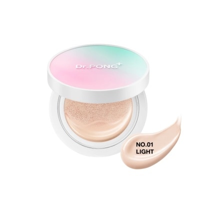 Dr.pong - ดร.พงศ์ แมตต์ โปร แอคเน่ เอช ลองแวร์ คุชชั่น SPF50+ PA++++ 01 ไลท์ 15 กรัม image