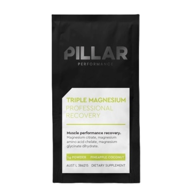 Pillar - พิลลาร์ ทริปเปิล แมกนีเซียม โปรเฟสชันนัล รีคัฟเวอรี พาวเดอร์ 5ก. ไพน์แอปเปิล โคโคนัต image