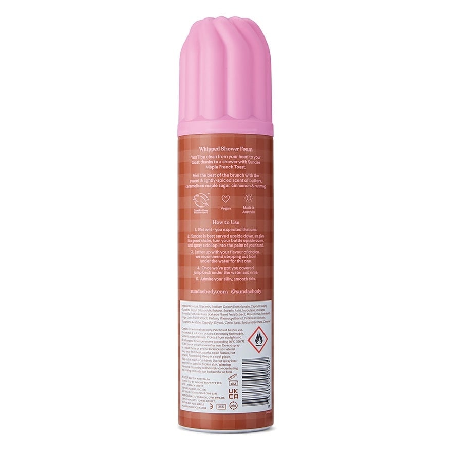 Sundae Whipped Shower Foam Maple French Toast 260 G. image