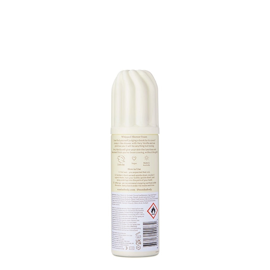 Sundae Whipped Shower Foam Very Vanilla 96 G. image