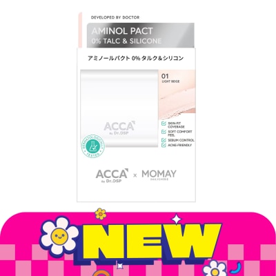 Acca ACCA by DrDSP เอ็กซ์โมเม อะมินอลแพ็คทัลก์แอนด์ซิลิโคน 01 ไลท์เบจ แอคก้าบายดร.ดีเอสพี image