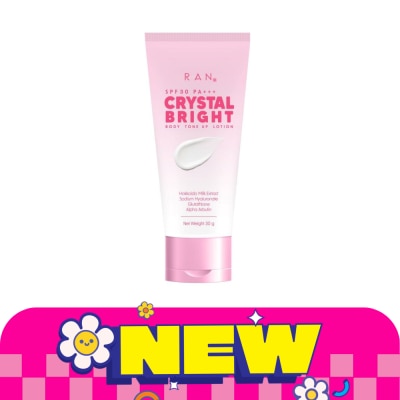 Ran Ran Crystal Bright Body Tone up Lotion SPF30 PA+++ 30g. image