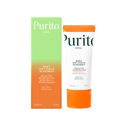 Purito - พูริโต โซล เดลี่ ซอฟ ทัช ซันสกรีน SPF50+ PA++++ 60 มล. image