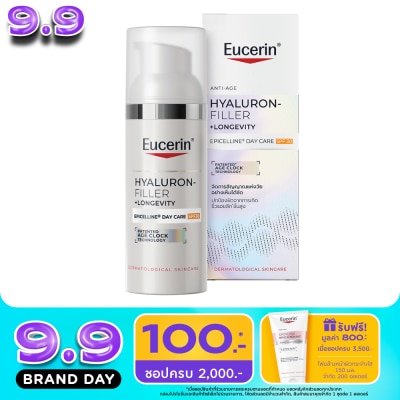 Eucerin - Euc Hyaluron Filler +Longevity Epicelline Day Care SPF30 50 ml. image