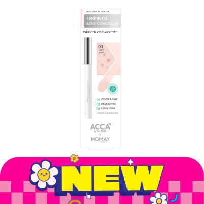 Acca ACCA by DrDSP เอ็กซ์โมเม เทอร์พินอลแอคเน่คอนซีลเลอร์ 1.5g 01 ไลท์เบจ image