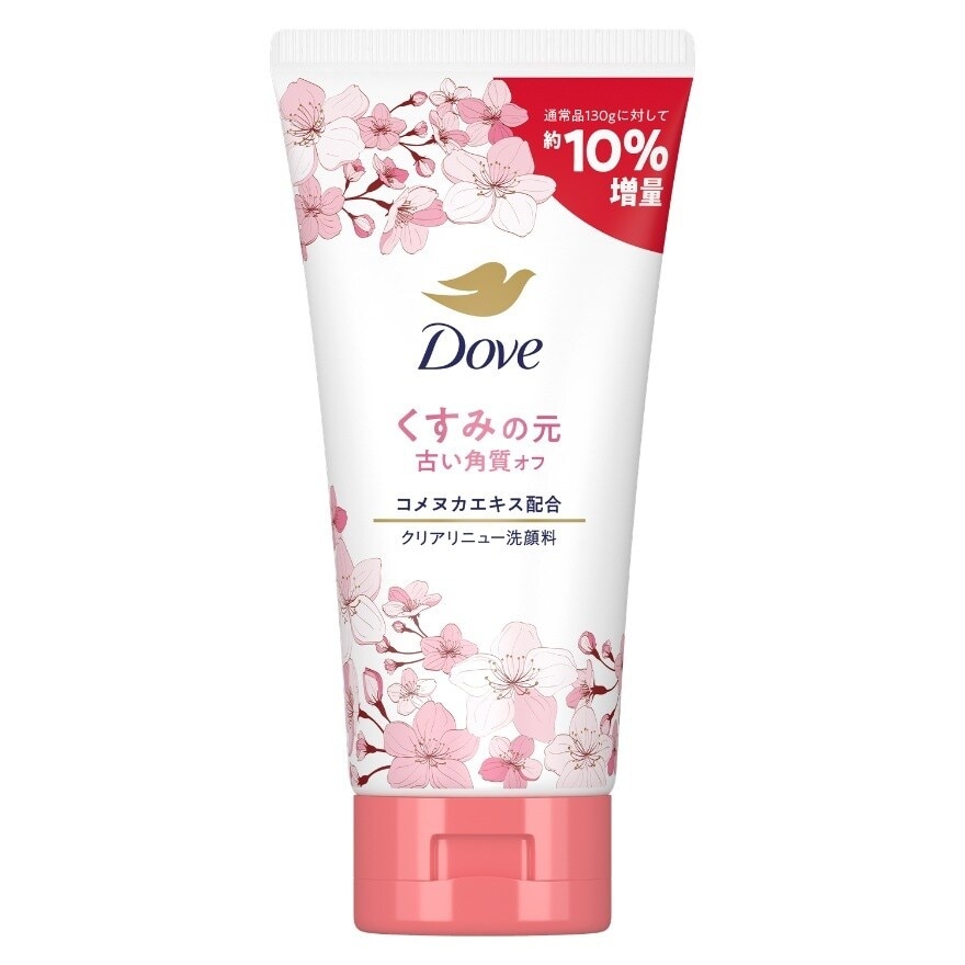 Dove Clear Foaming Facial Cleanser Sakura 143 G. image