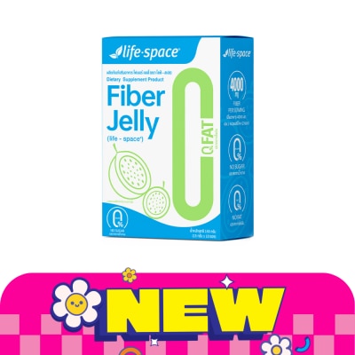 Life Space Life Space Fiber Jelly Passion Fruit Flavor 15 g. x 10 Sachets image