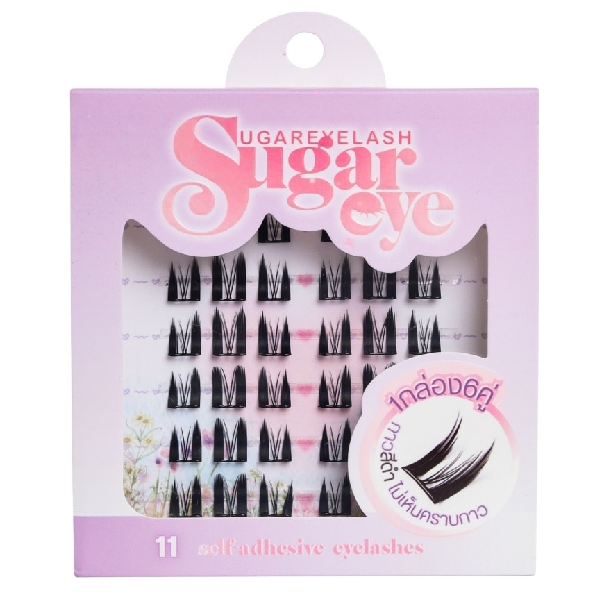 Sugareye Self-adhesive Eyelashes 6pairs. 11 image