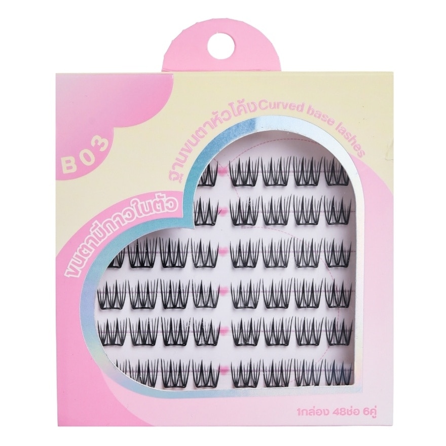 Sugareye Self-adhesive Eyelashes 6pairs. B03 image
