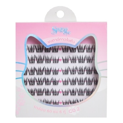 Sugareye - Sugareye Self-adhesive Eyelashes 6pairs. C02 image