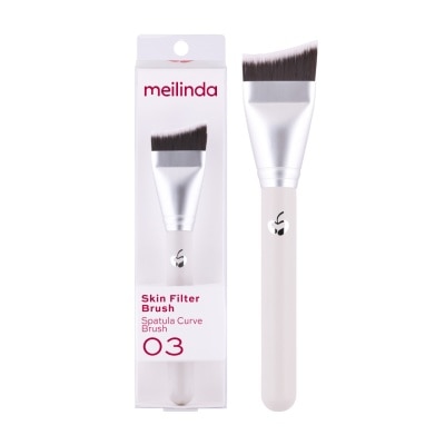 Meilinda Meilinda Skin Filter Brush 1pcs. 03 Spatula Curve Brush image